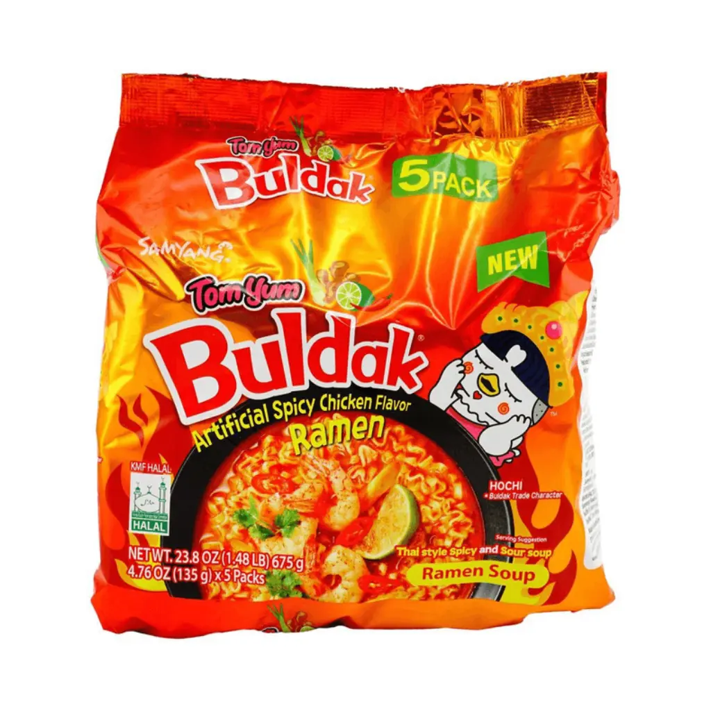 Samyang Buldak Spicy Tom Yum Hot Chicken Flavor Ramen - Image 4