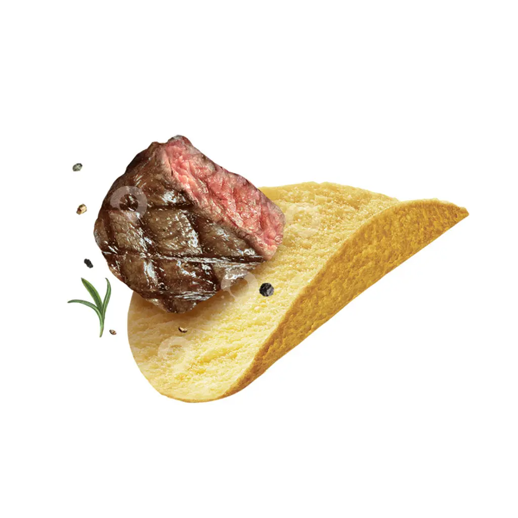 Lay’s Black Pepper Rib Eye Steak Flavored Potato Chips, 104g - Image 3