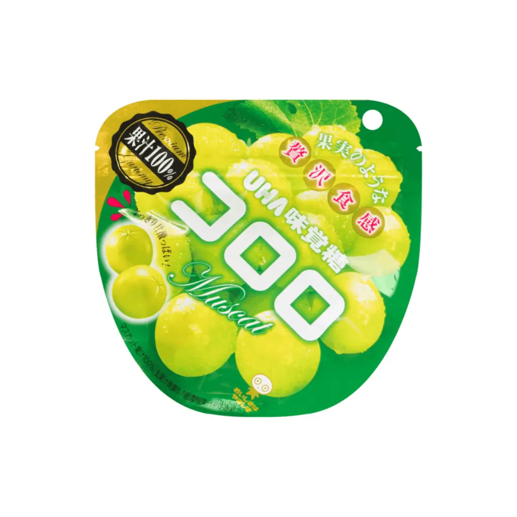 UHA Green Grape Gummy, 48g - Image 3